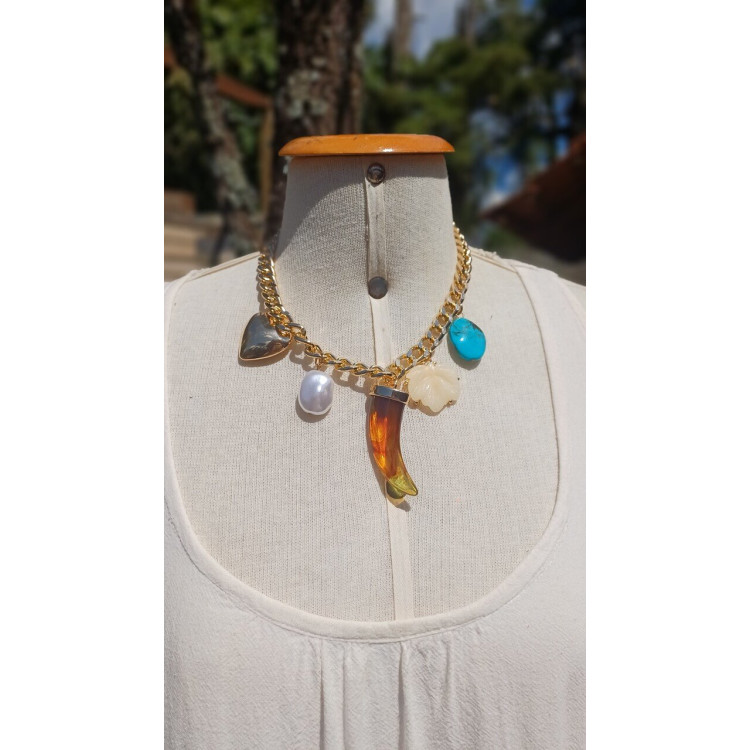 Colar dente tigre de sabre  - Imagem: 2