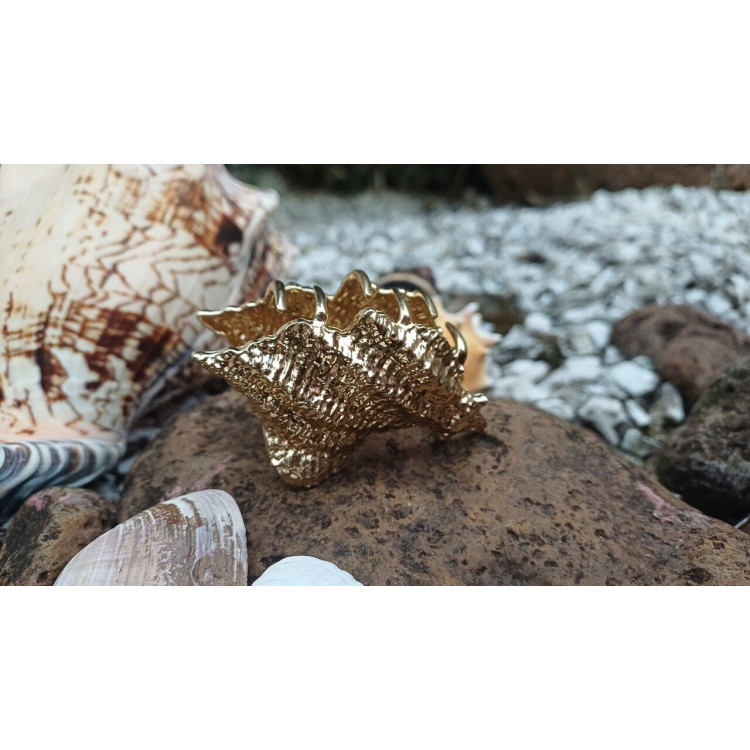 Prendedor concha em metal  - Imagem: 3