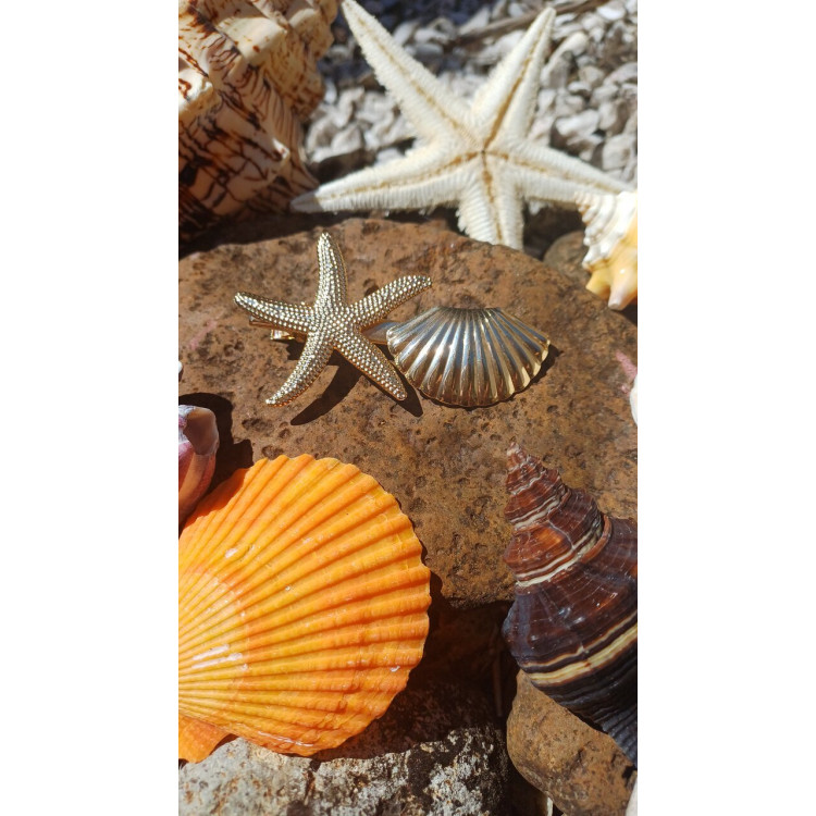 Prendedor de cabelo fundo do mar  - Imagem: 2