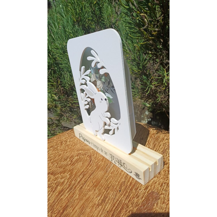 Enfeite de mesa Coelho  - Imagem: 3