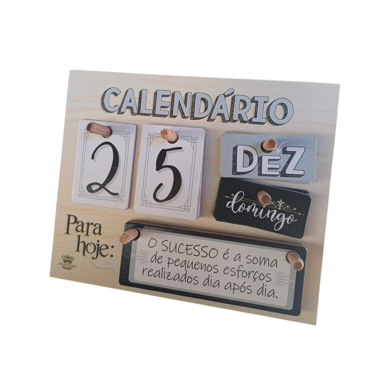 Calendário permanente clean  - Imagem: 1
