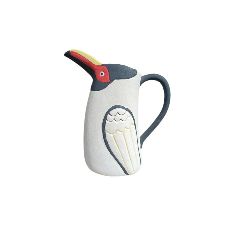 Jarra Uirapuru branco - Imagem: 1