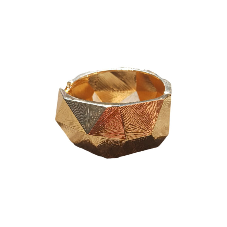 pulseira dourada assimétrica  - Imagem: 1