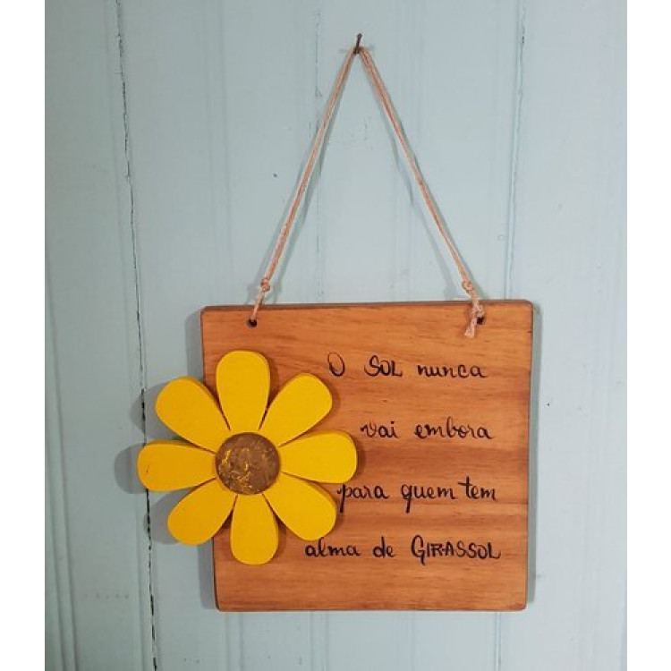 placa girassol - Imagem: 2
