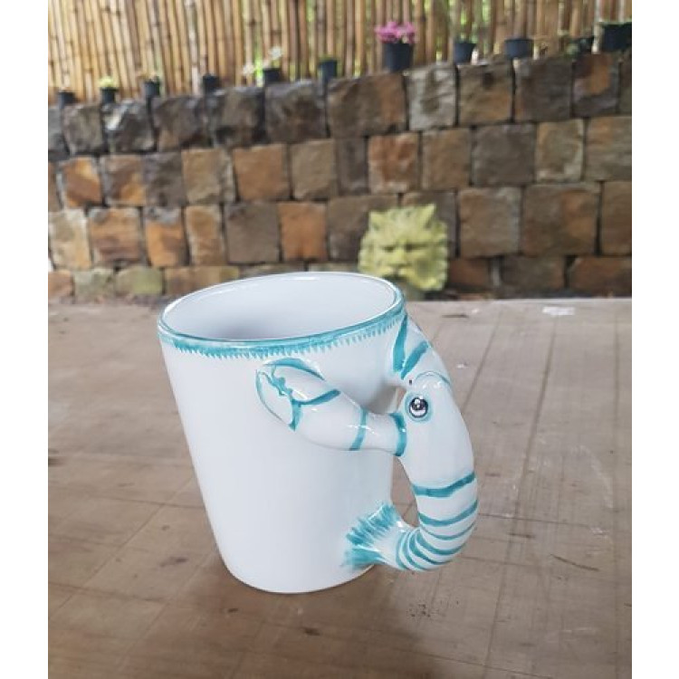 mug pitú crustáceo turquesa  - Imagem: 2
