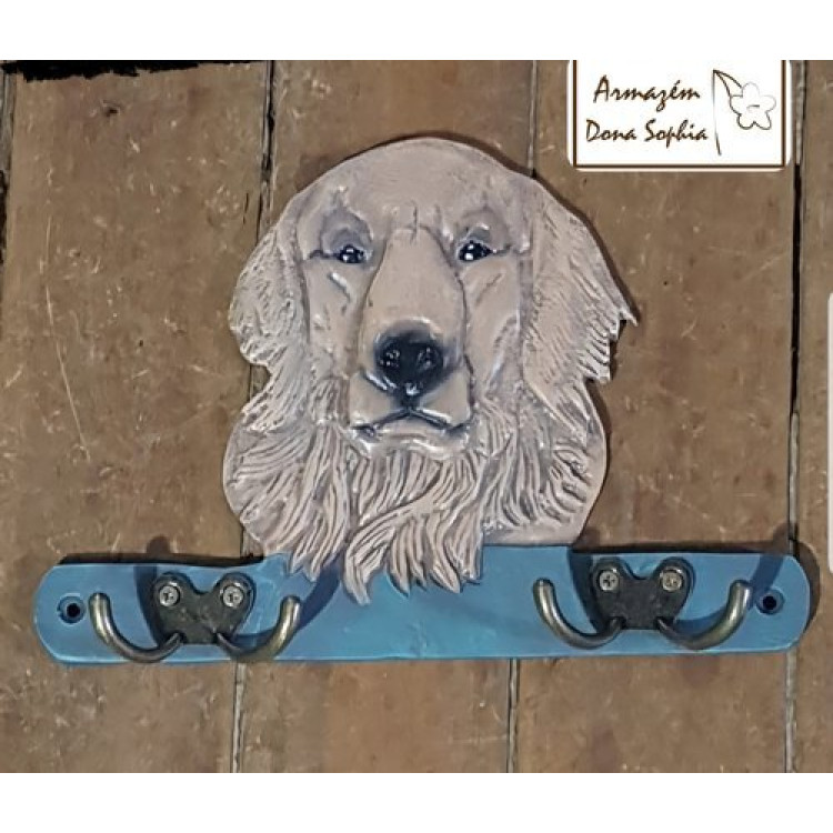 porta coleira gold retriver - Imagem: 2