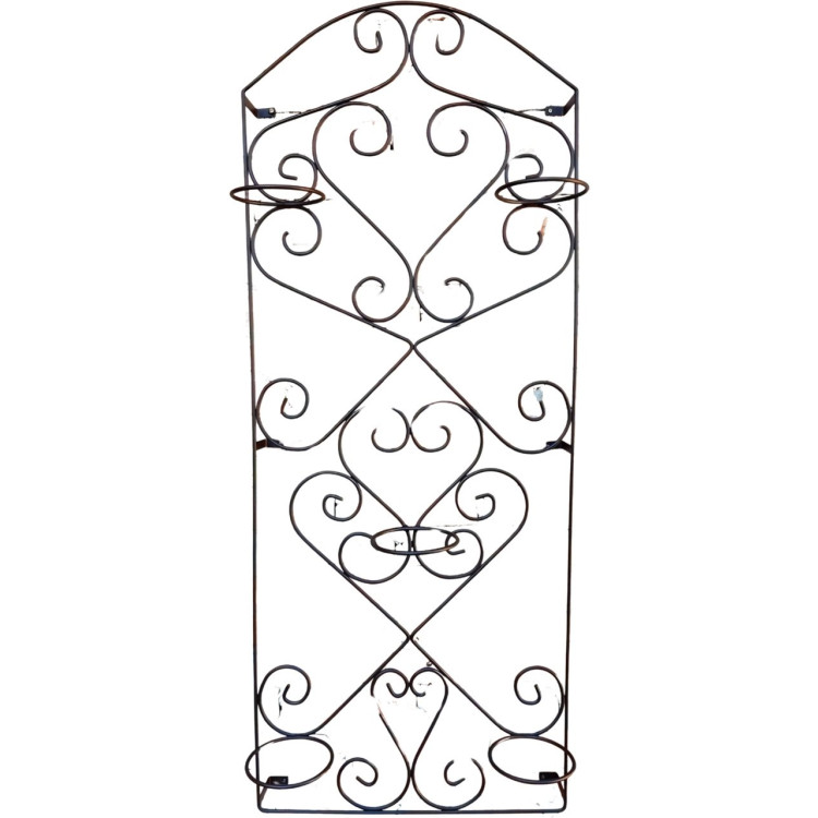 grade c/ 5 suportes para vasos - Imagem: 1