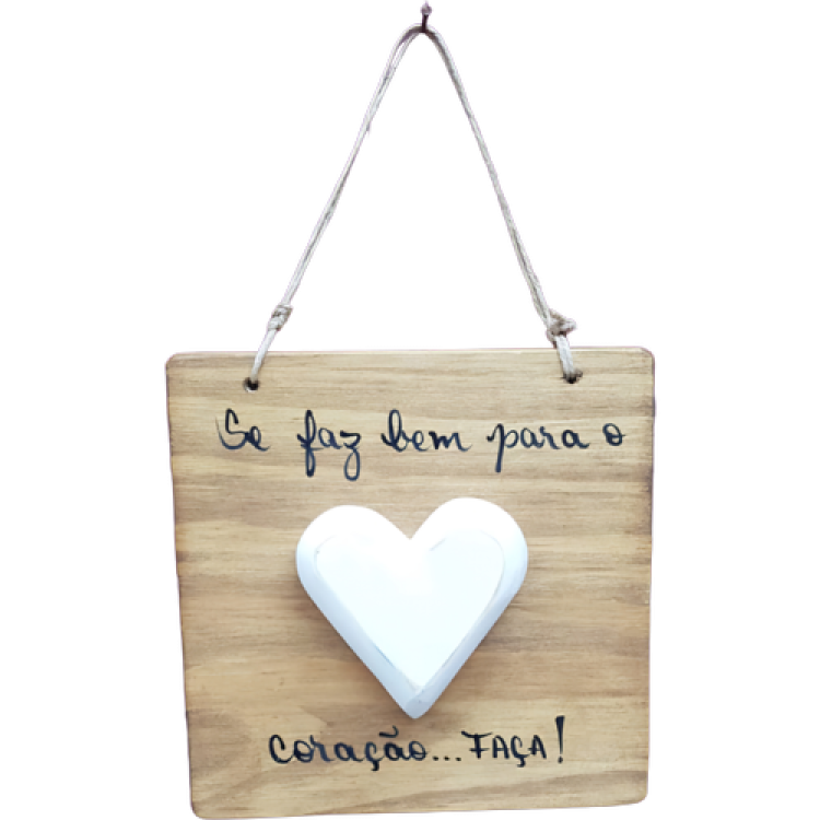 placa 17x17 com dizer  - Imagem: 1
