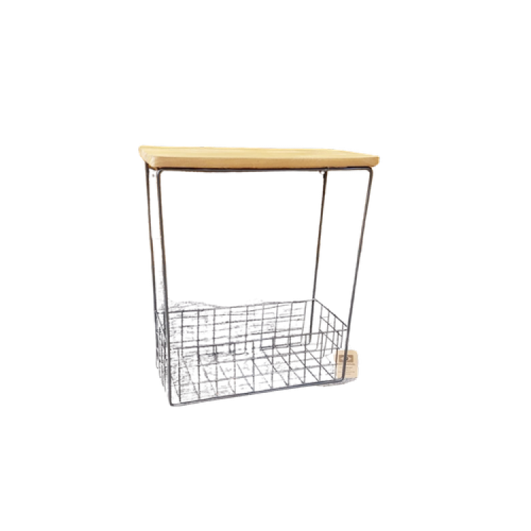 cesta com prateleira square  - Imagem: 1