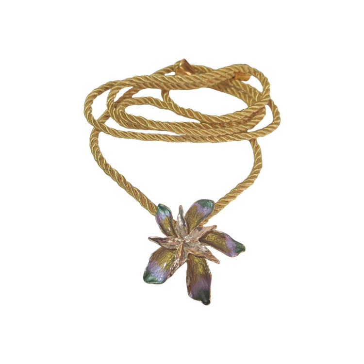 Cordão orquídea Amarela  - Imagem: 1