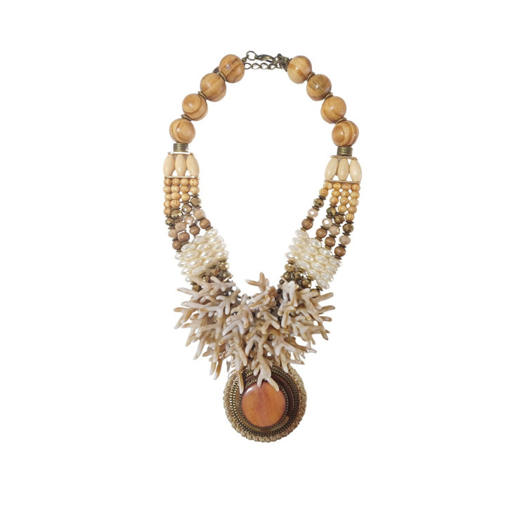 Colar coral  - Imagem: 1