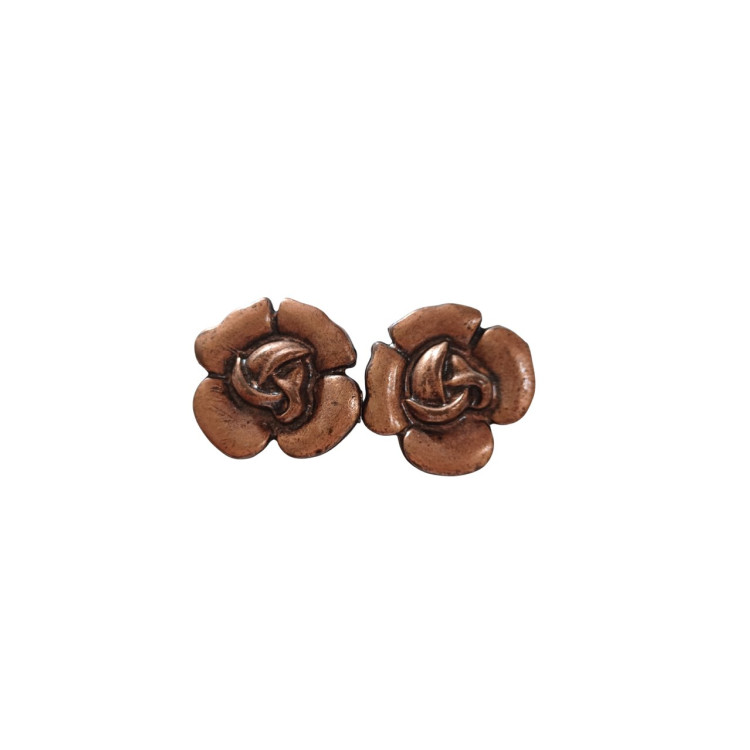 Brinco Flor metal - Imagem: 1