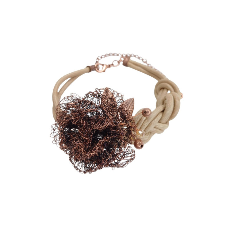 Choker flor e nó  - Imagem: 1