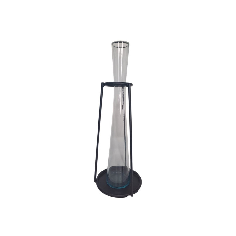 Vaso com suporte em metal G  - Imagem: 1