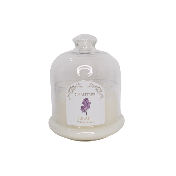 Vela perfumada lilac com redoma de vidro  - Imagem: 1