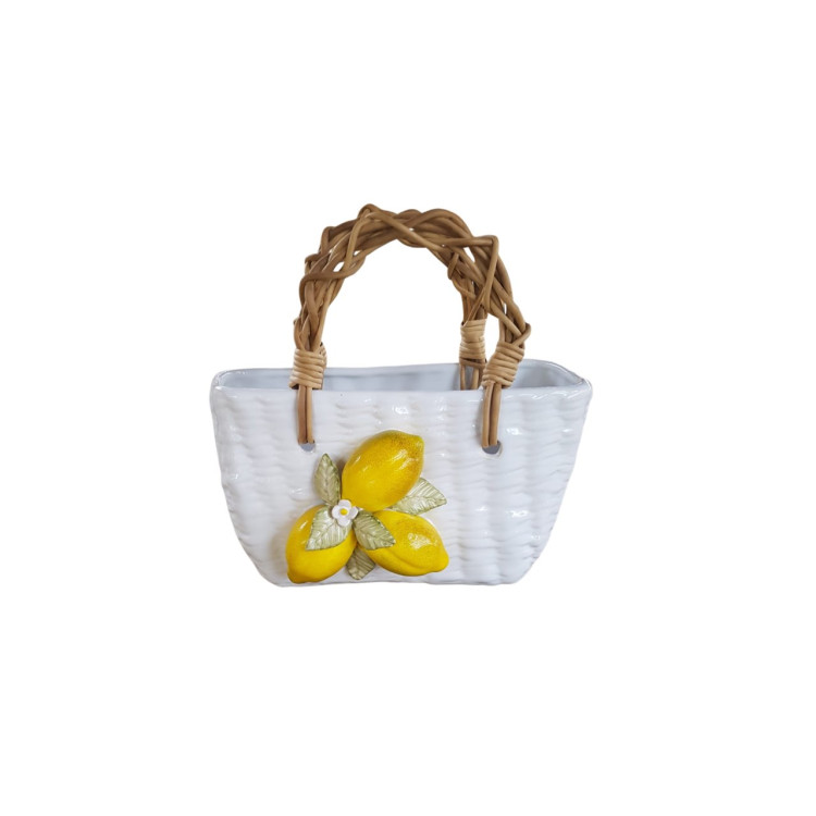 Bolsa em cerâmica Limão em 3d - Imagem: 1