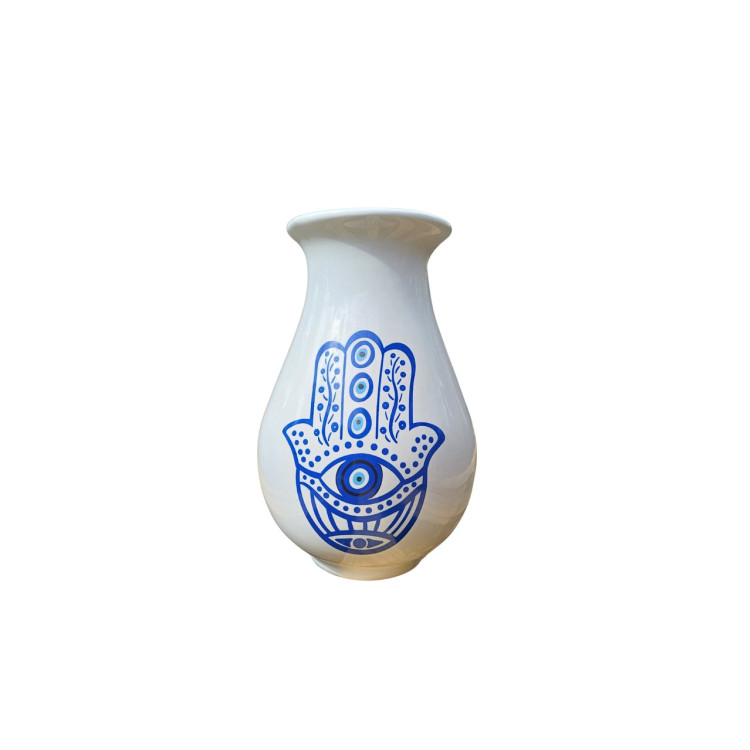 Vaso acinturado com figura - Imagem: 1