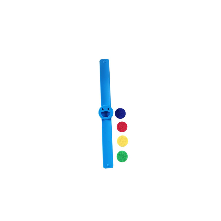 Pulseira aromaterapia infantil azul - Imagem: 1