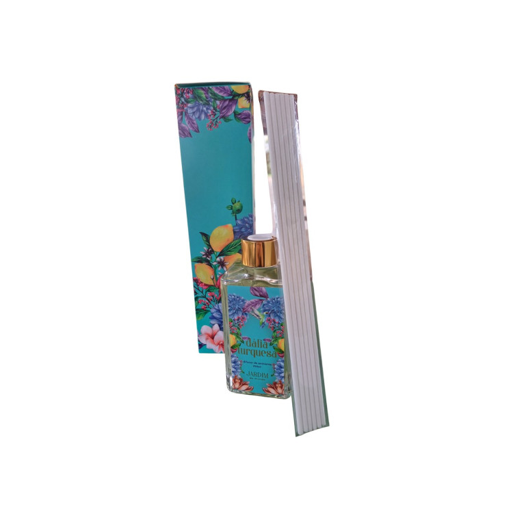 Difusor de ambiente dália turquesa 250ML - Imagem: 1