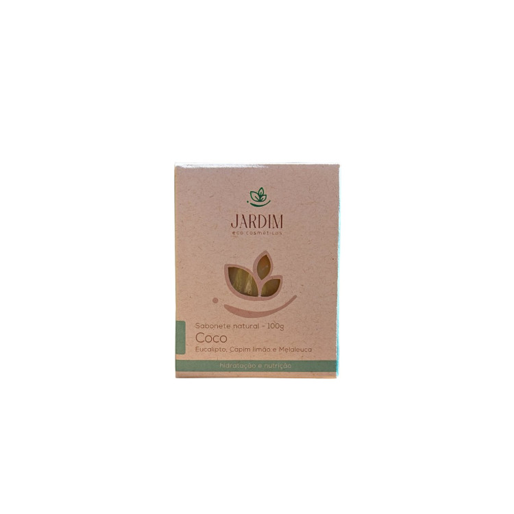 Sabonete natural coco 100g - Imagem: 1