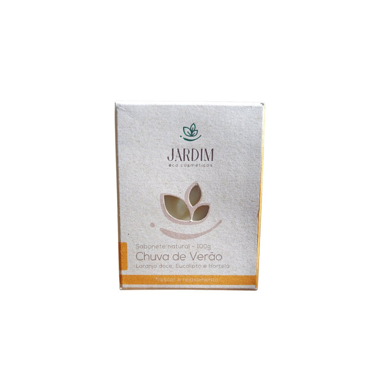 Sabonete natural chuva de verão 100g - Imagem: 1
