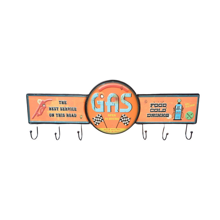 Placa c/ 6 ganchos gas - Imagem: 1