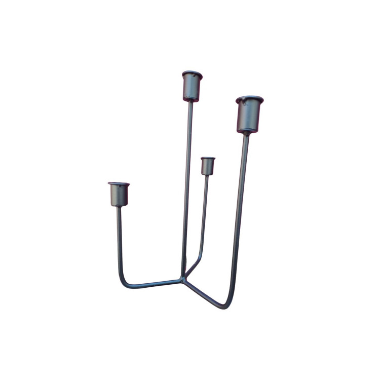 Porta vela metal p/ 4 velas - Imagem: 1