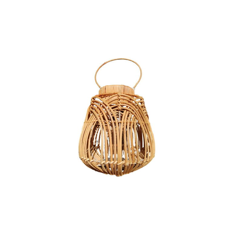 Luminária oval bambu M  - Imagem: 1