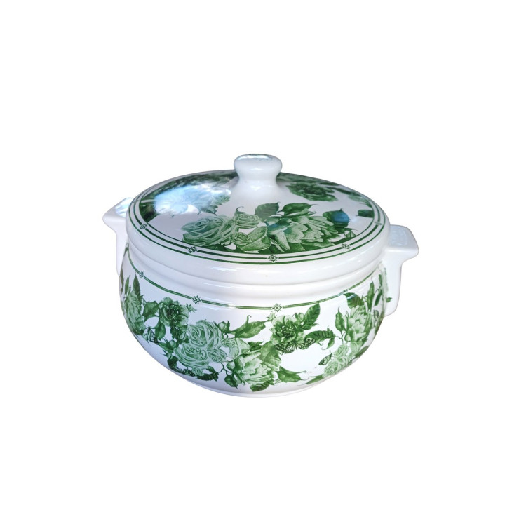 Sopeira floral verde 4L - Imagem: 1