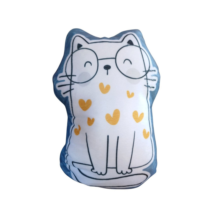 Almofada gato coração - Imagem: 1