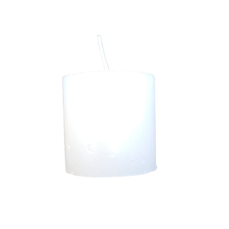Vela pilar branca 05 x 05cm - Imagem: 1