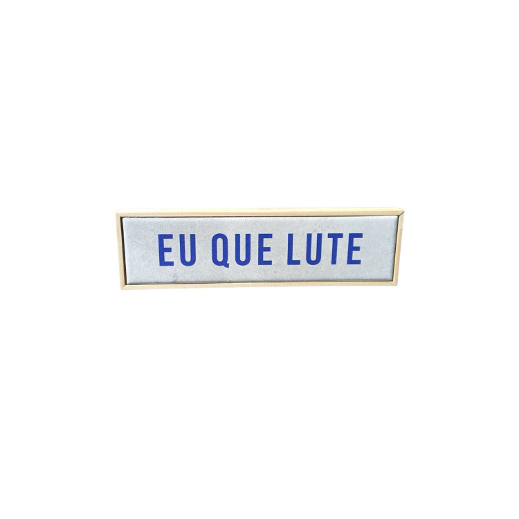 Azulejo divertido eu que lute - Imagem: 1
