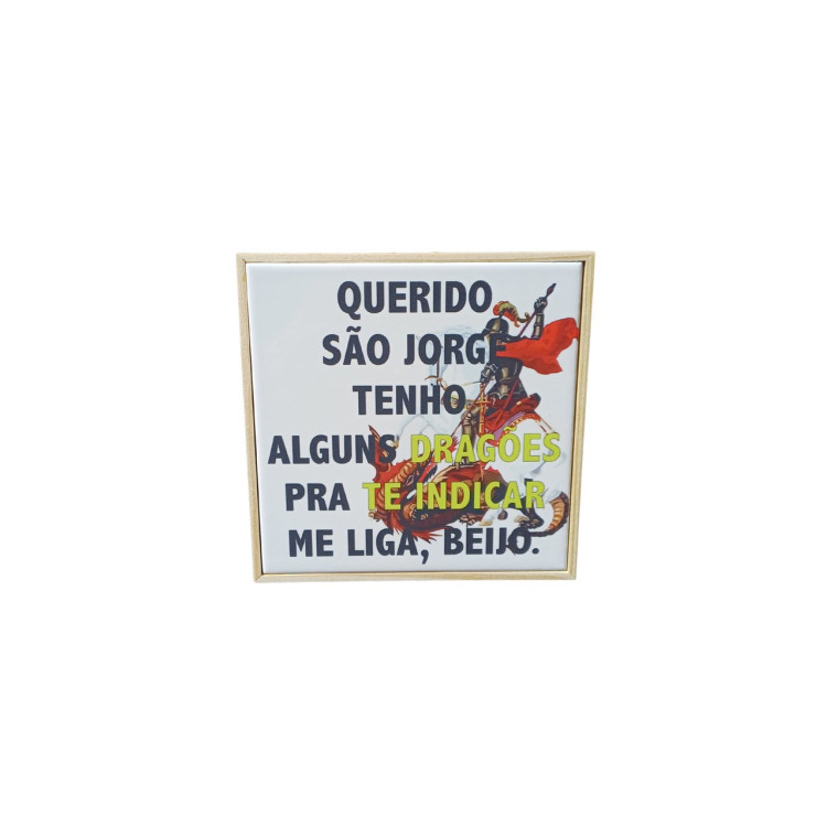 Azulejo divertido São Jorge - Imagem: 1