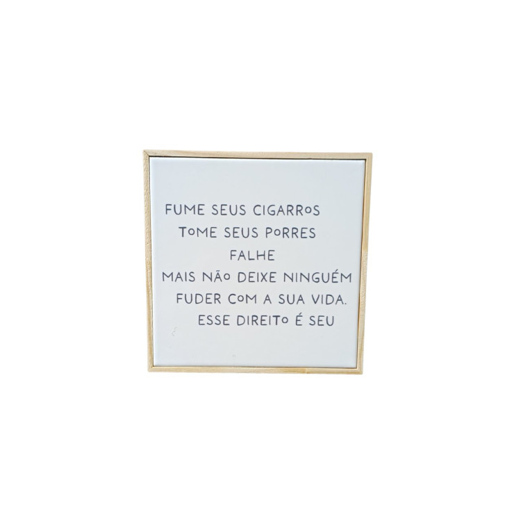 Azulejo divertido fume seus cigarros - Imagem: 1