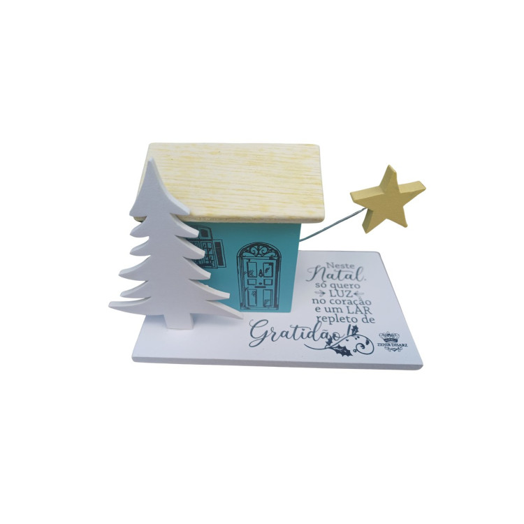 Enfeite de mesa casinha - Imagem: 1