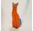 Gato decorativo laranja - Imagem: 1