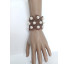 pulseira crochê de metal - Imagem: 2