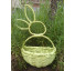 Ninho em rattan verde coelho - Imagem: 2