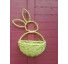 Ninho em rattan verde coelho - Imagem: 3
