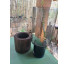 Vaso G vidro com base em madeira - Imagem: 3
