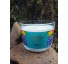 Vela perfumada dália turquesa - 100g - Imagem: 2