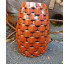 Vaso marrom G texturizado - Imagem: 2