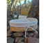 Cesta oval de fibra natural c/ foro - Imagem: 2