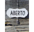Placa aberto e fechado  - Imagem: 2