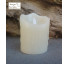 Vela led creme 08 x 10 cm - Imagem: 2