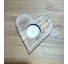 Porta vela coração linha biscoito contorno - Imagem: 3 Porta vela coração linha biscoito contorno - Imagem: 3