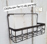 cesta marrom de parede  - Imagem: 2