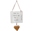placa 17x17 com dizer  - Imagem: 1