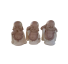 trio mini monges da sabedoria (branco) - Imagem: 1