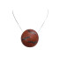 colar pingente em madeira  - Imagem: 1